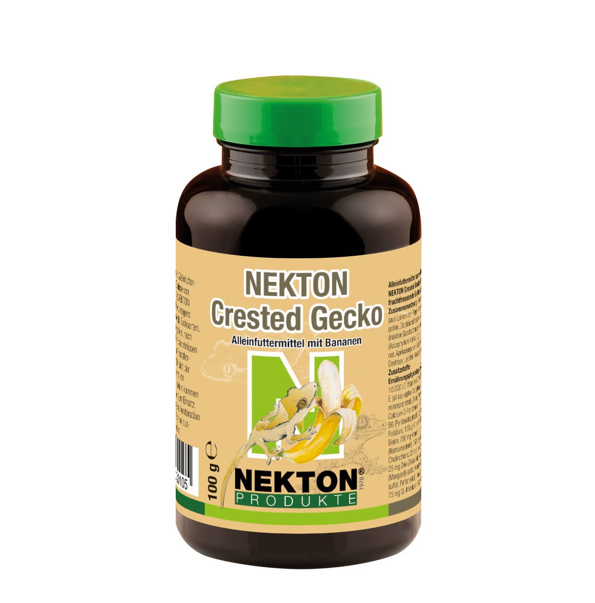 NEKTON Crested Gecko – Aliment complet pour geckos à crête et frugivores - TerraLife