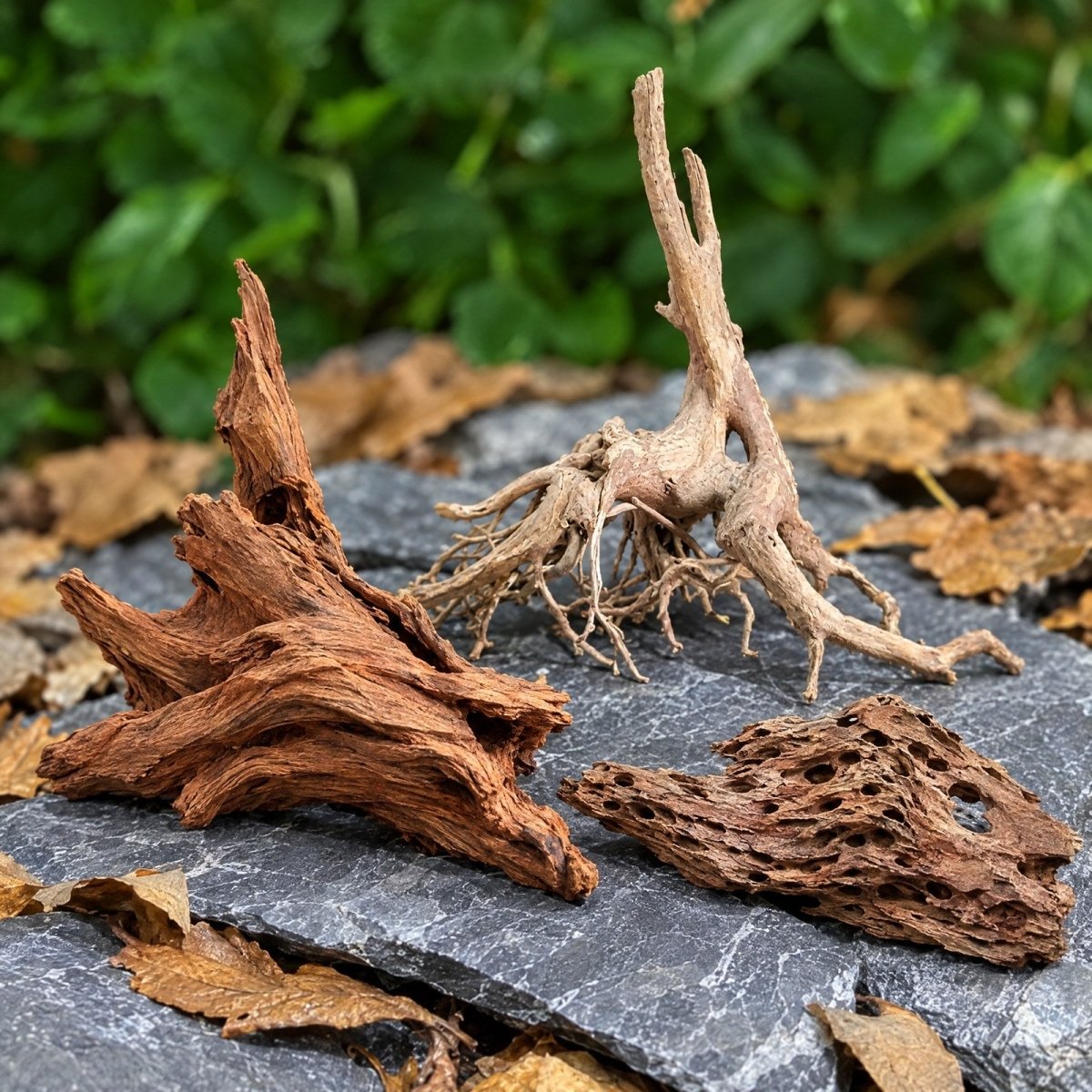 Pack Bois Décoration – 3 Racines Naturelles - TerraLife